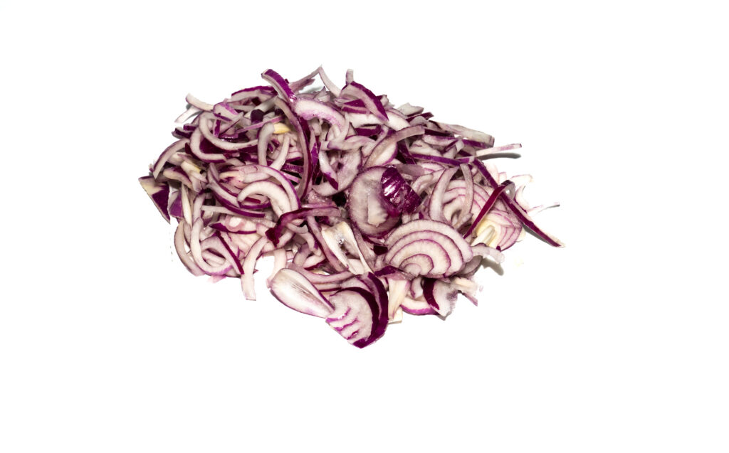 chopped mixed red onion